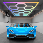 Hexagoon Lights for garage at switchtoled